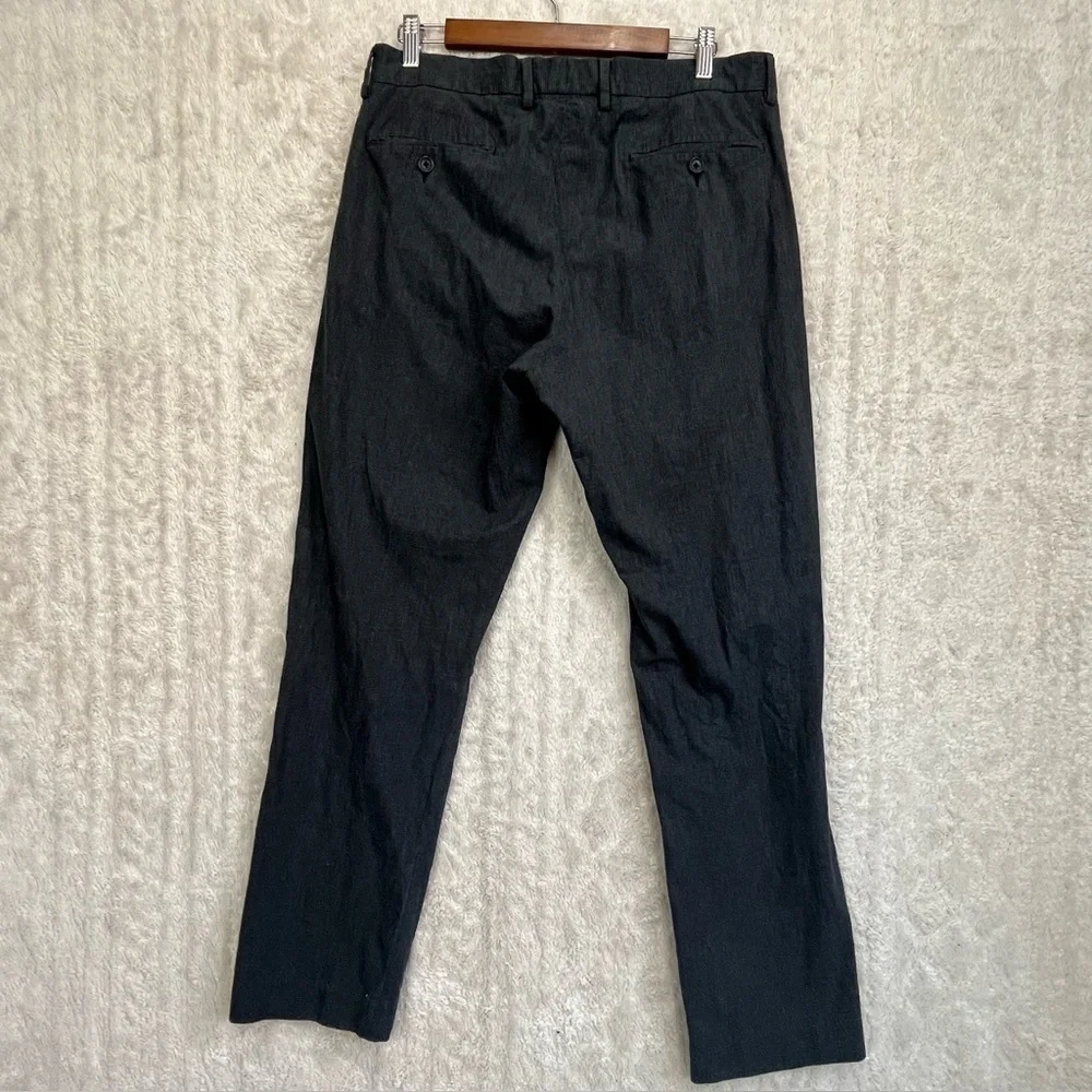 J. Crew Slim Gray Houndstooth Bedford Dress Pants Sz 33 x 32 Professional Career
